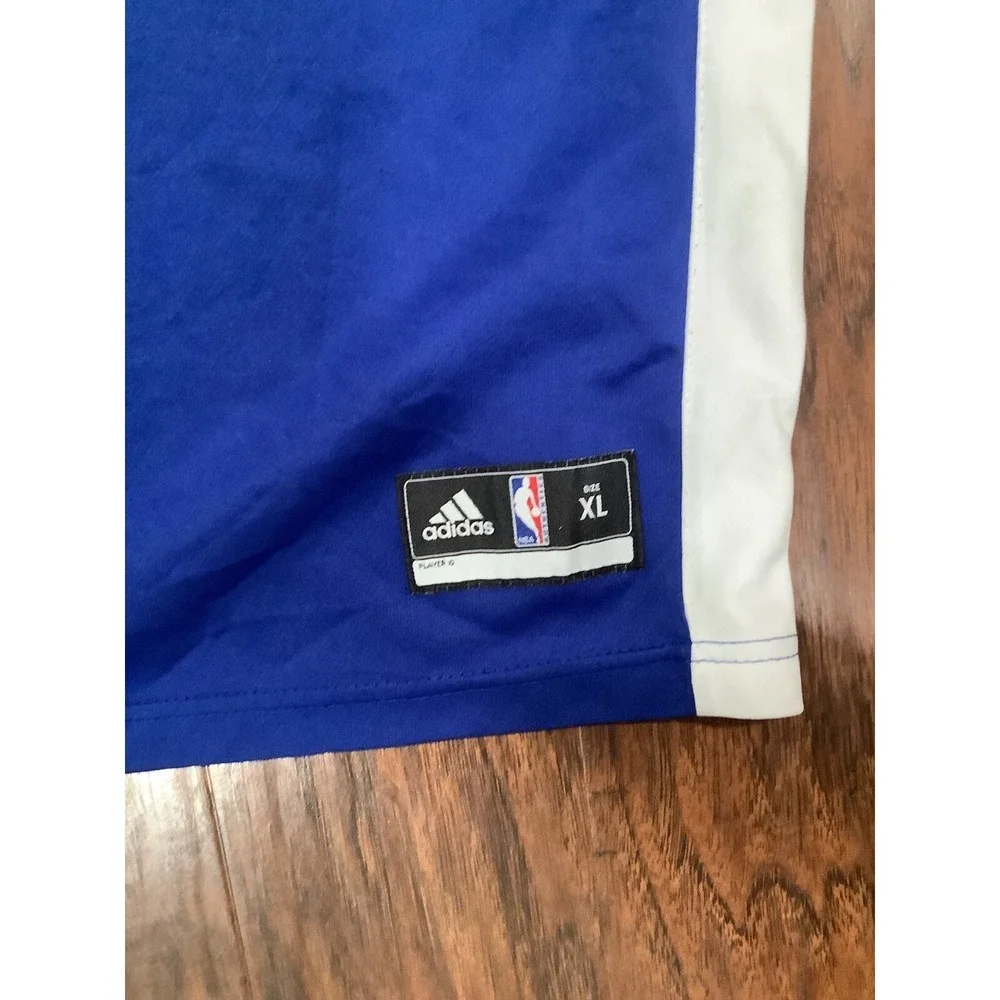 Golden State Warriors Jersey Youth Boys XL Blue Stephen Curry 30 Swingman Adidas